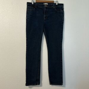 Dickies Jeans Straight Leg Denim Pants Dark Wash Womens 14/32 Work Outerwear